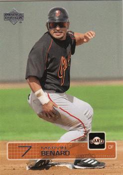 #441 Marvin Benard - San Francisco Giants - 2003 Upper Deck Baseball