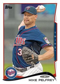 #441 Mike Pelfrey - Minnesota Twins - 2014 Topps Baseball