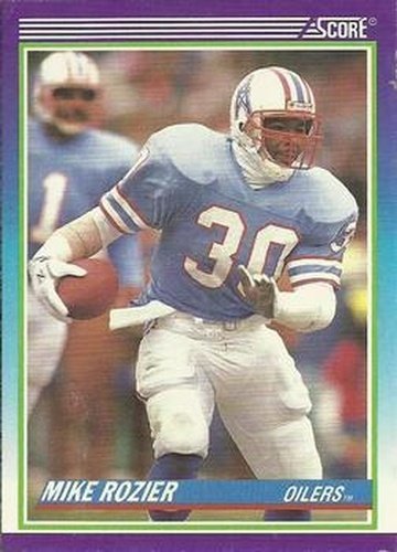 #441 Mike Rozier - Houston Oilers - 1990 Score Football