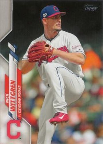 #441 Nick Wittgren - Cleveland Indians - 2020 Topps Baseball