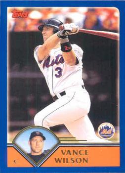 #441 Vance Wilson - New York Mets - 2003 Topps Baseball