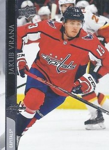 #441 Jakub Vrana - Washington Capitals - 2020-21 Upper Deck Hockey