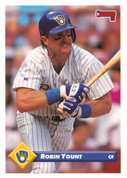 #441 Robin Yount - Milwaukee Brewers - 1993 Donruss Baseball