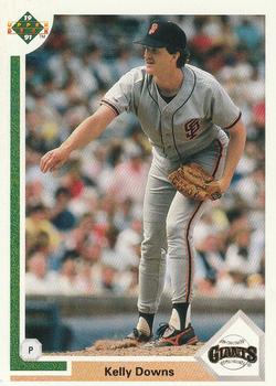 #441 Kelly Downs - San Francisco Giants - 1991 Upper Deck Baseball