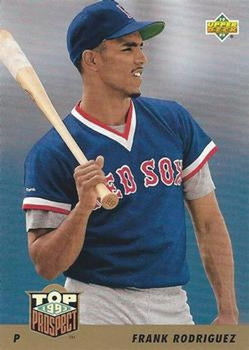 #442 Frank Rodriguez - Boston Red Sox - 1993 Upper Deck Baseball