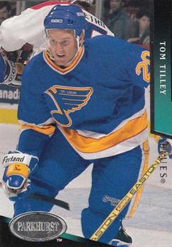 #442 Tom Tilley - St. Louis Blues - 1993-94 Parkhurst Hockey