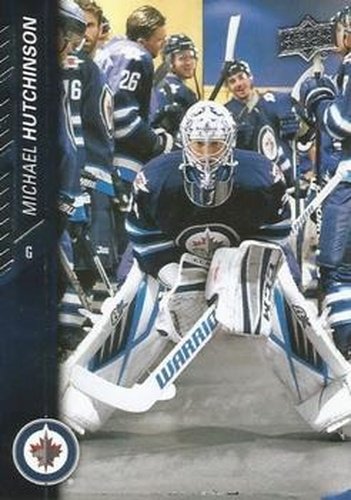 #442 Michael Hutchinson - Winnipeg Jets - 2015-16 Upper Deck Hockey