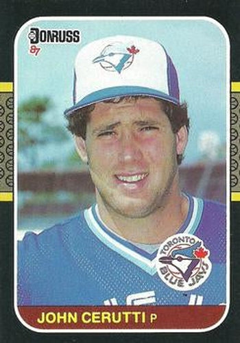 #442 John Cerutti - Toronto Blue Jays - 1987 Donruss Baseball