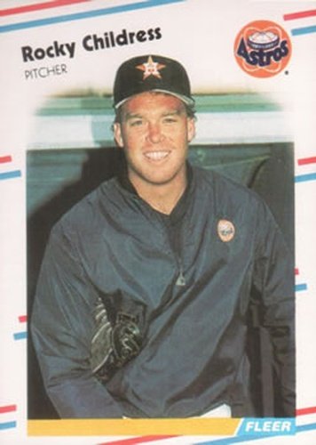 #442 Rocky Childress - Houston Astros - 1988 Fleer Baseball