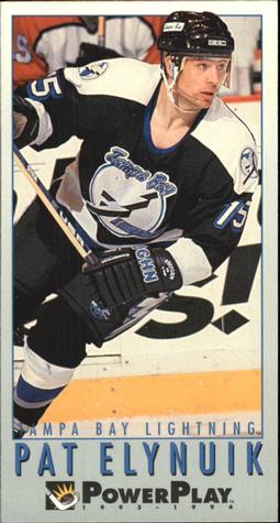#442 Pat Elynuik - Tampa Bay Lightning - 1993-94 Fleer PowerPlay Hockey