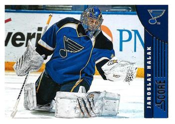 #442 Jaroslav Halak - St. Louis Blues - 2013-14 Score Hockey