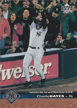 #442 Charlie Hayes - New York Yankees - 1997 Upper Deck Baseball