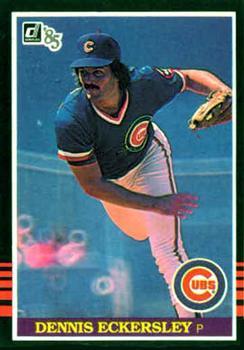 #442 Dennis Eckersley - Chicago Cubs - 1985 Donruss Baseball