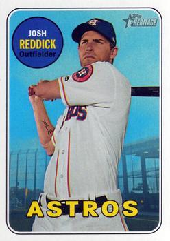#442 Josh Reddick - Houston Astros - 2018 Topps Heritage Baseball