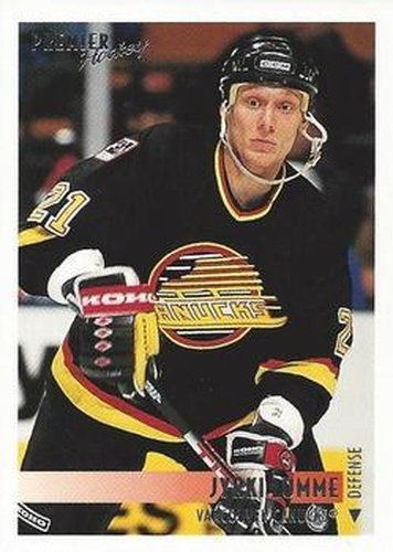 #442 Jyrki Lumme - Vancouver Canucks - 1994-95 Topps Premier Hockey