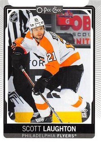 #442 Scott Laughton - Philadelphia Flyers - 2021-22 O-Pee-Chee Hockey