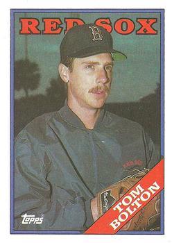 #442 Tom Bolton - Boston Red Sox - 1988 Topps Baseball