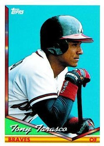 #442 Tony Tarasco - Atlanta Braves - 1994 Topps Baseball