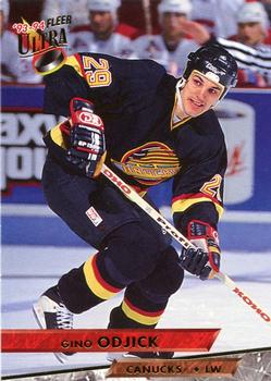 #442 Gino Odjick - Vancouver Canucks - 1993-94 Ultra Hockey