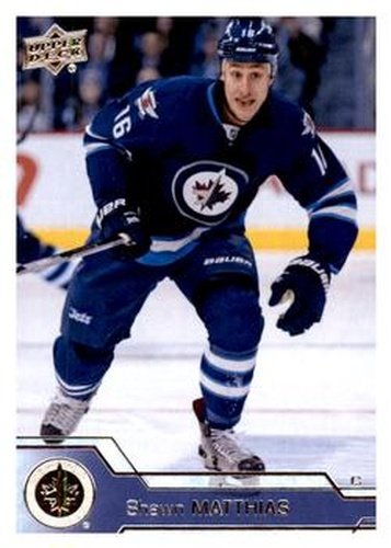 #442 Shawn Matthias - Winnipeg Jets - 2016-17 Upper Deck Hockey