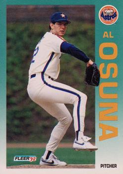#442 Al Osuna - Houston Astros - 1992 Fleer Baseball