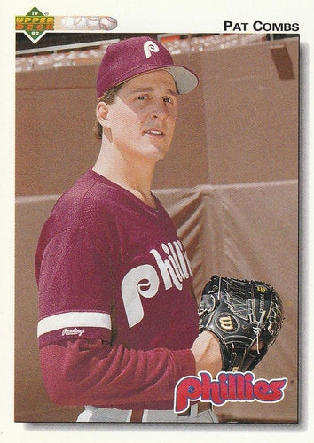 #442 Pat Combs - Philadelphia Phillies - 1992 Upper Deck Baseball