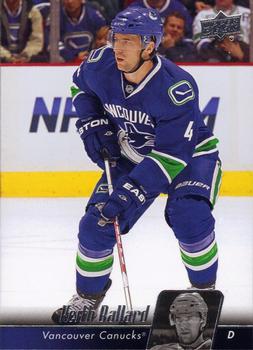 #442 Keith Ballard - Vancouver Canucks - 2010-11 Upper Deck Hockey
