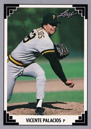 #442 Vicente Palacios - Pittsburgh Pirates - 1991 Leaf Baseball