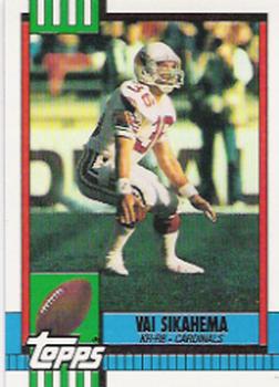 #442 Vai Sikahema - Phoenix Cardinals - 1990 Topps Football