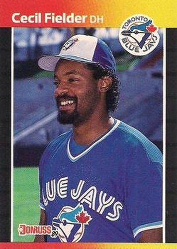 #442 Cecil Fielder - Toronto Blue Jays - 1989 Donruss Baseball