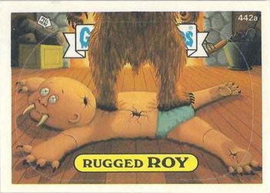 #442a Rugged Roy - 1987 Topps Garbage Pail Kids Series 11