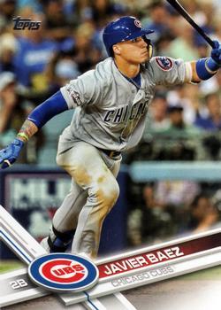 #442a Javier Baez - Chicago Cubs - 2017 Topps Baseball