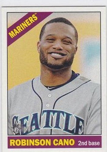 #442a Robinson Cano - Seattle Mariners - 2015 Topps Heritage Baseball