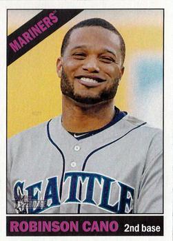 #442b Robinson Cano - Seattle Mariners - 2015 Topps Heritage Baseball