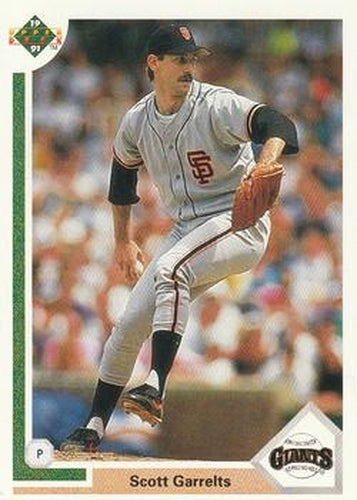 #443 Scott Garrelts - San Francisco Giants - 1991 Upper Deck Baseball