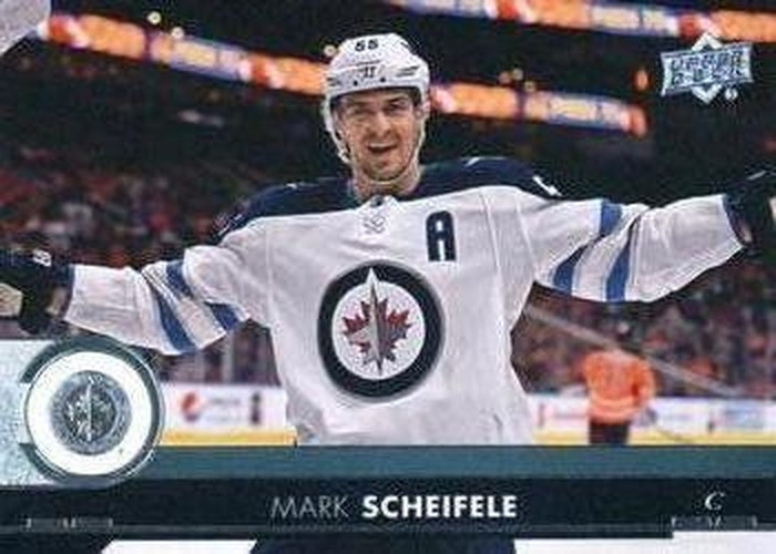 #443 Mark Scheifele - Winnipeg Jets - 2017-18 Upper Deck Hockey