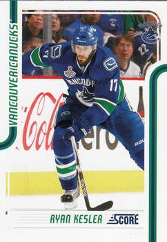 #443 Ryan Kesler - Vancouver Canucks - 2011-12 Score Hockey