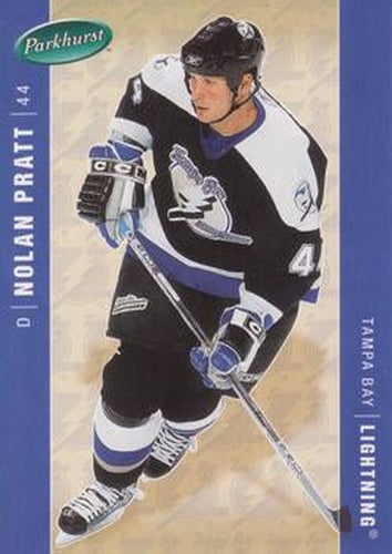 #443 Nolan Pratt - Tampa Bay Lightning - 2005-06 Parkhurst Hockey