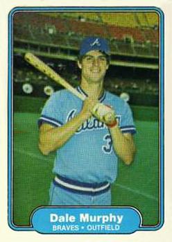 #443 Dale Murphy - Atlanta Braves - 1982 Fleer Baseball