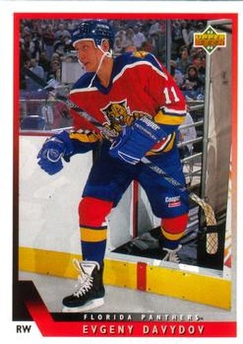 #443 Evgeny Davydov - Florida Panthers - 1993-94 Upper Deck Hockey