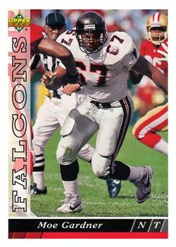#443 Moe Gardner - Atlanta Falcons - 1993 Upper Deck Football