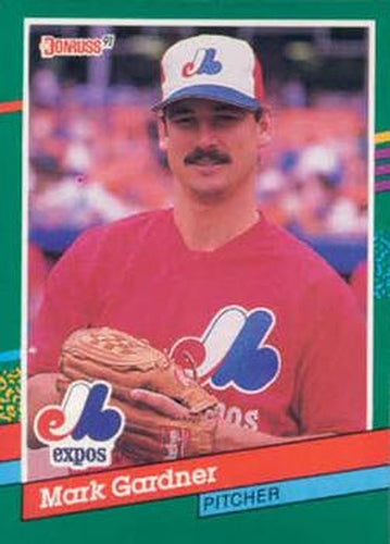 #443 Mark Gardner - Montreal Expos - 1991 Donruss Baseball