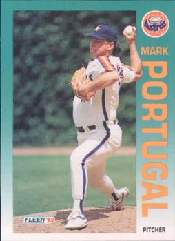 #443 Mark Portugal - Houston Astros - 1992 Fleer Baseball
