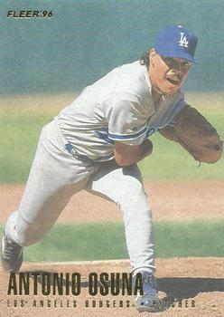 #443 Antonio Osuna - Los Angeles Dodgers - 1996 Fleer Baseball
