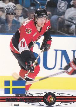 #443 Daniel Alfredsson - Ottawa Senators - 2000-01 Pacific Hockey