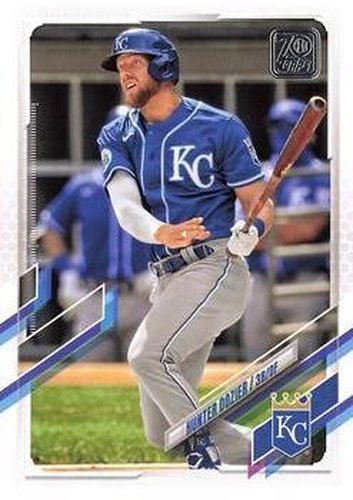 #443 Hunter Dozier - Kansas City Royals - 2021 Topps Baseball