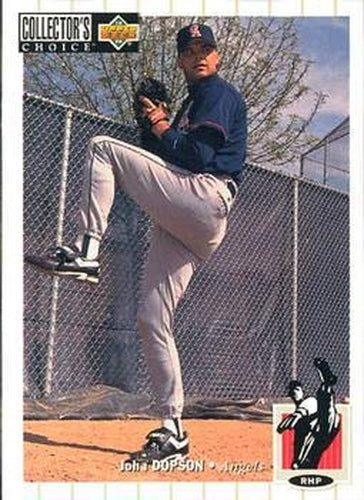 #443 John Dopson - California Angels - 1994 Collector's Choice Baseball