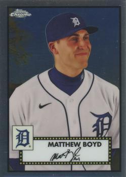 #443 Matthew Boyd - Detroit Tigers - 2021 Topps Chrome Platinum Anniversary Baseball