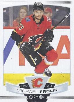 #443 Michael Frolik - Calgary Flames - 2019-20 O-Pee-Chee Hockey