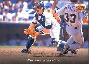 #443 Mike Stanley - New York Yankees - 1995 Upper Deck Baseball